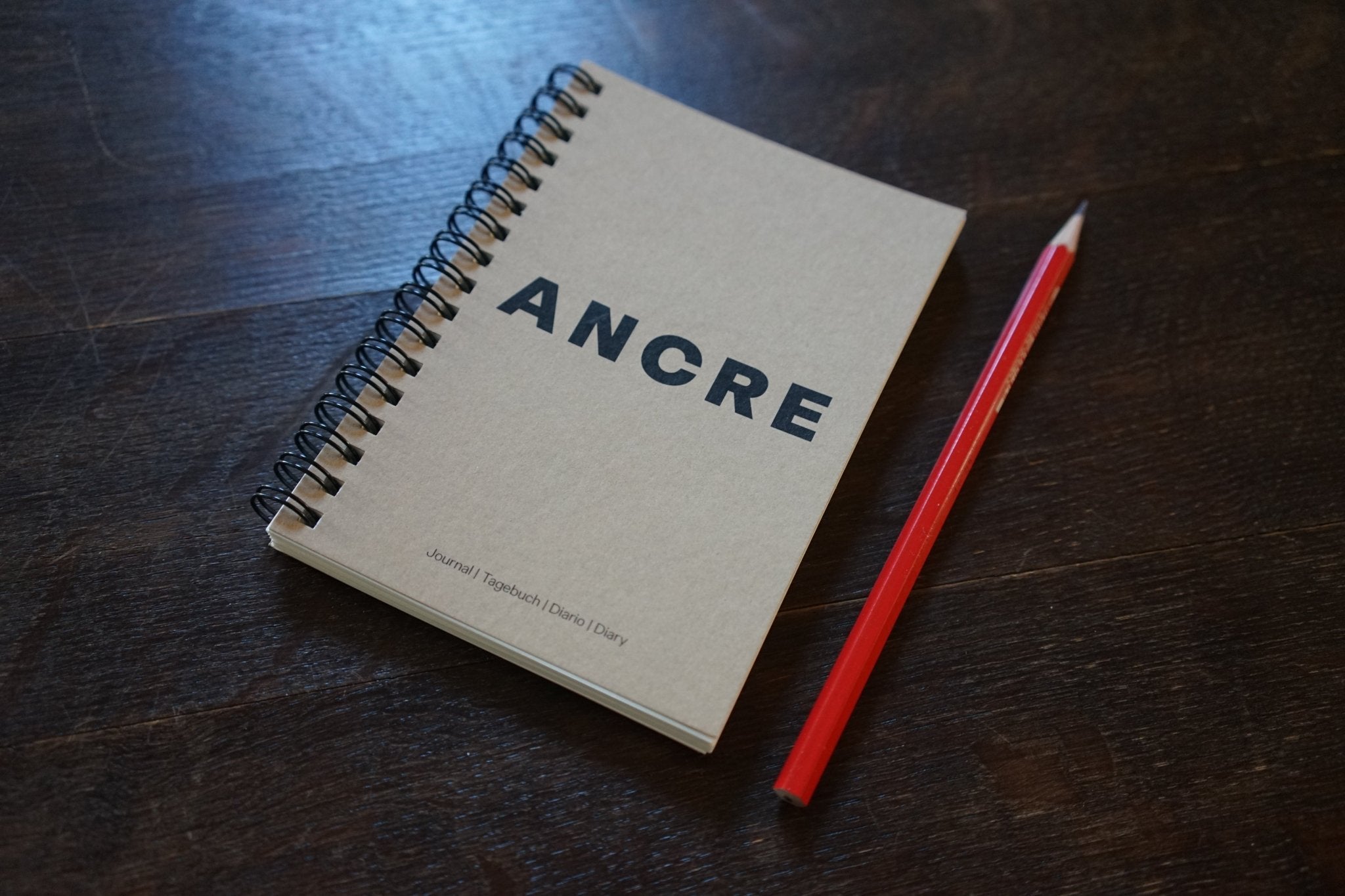Journal tracker - Ancre - A6 - 100 g